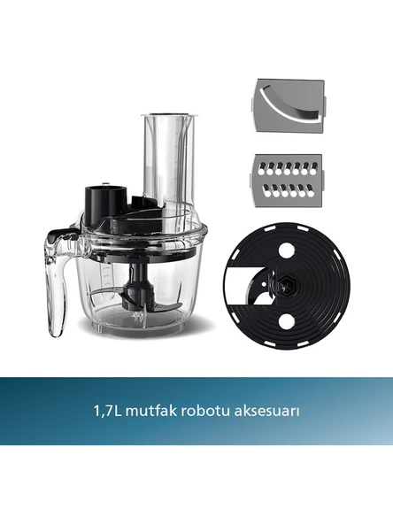 Philips 5000 Serisi HR2695/01 1200 W Blender Seti - Resim 4