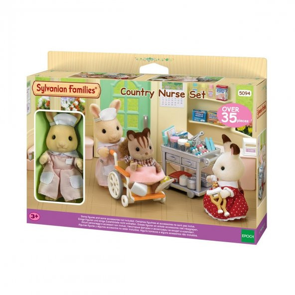 5094 Sylvanian Families, Hemşire Seti, +3 yaş - 5
