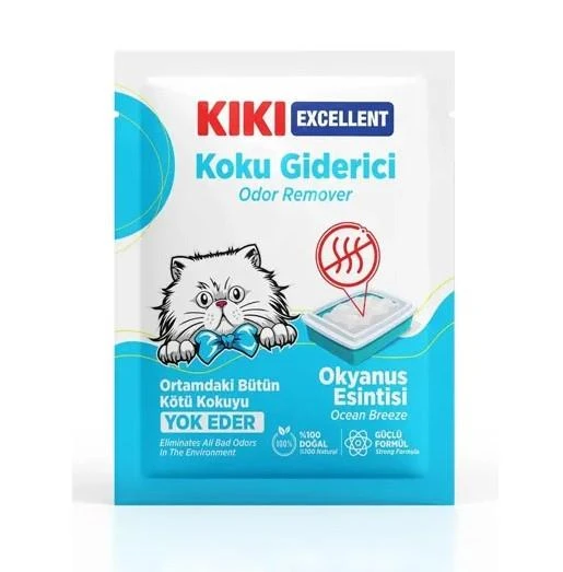 Kiki Excellent Kedi Kumu Koku Giderici -Okyanus Esintisi 25 Gr. ürün görseli 1