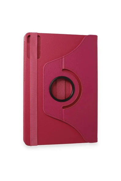 Xiaomi Redmi Pad SE 4G Kılıf 360 Tablet Deri Kılıf - Pembe-(5796) - Resim 2