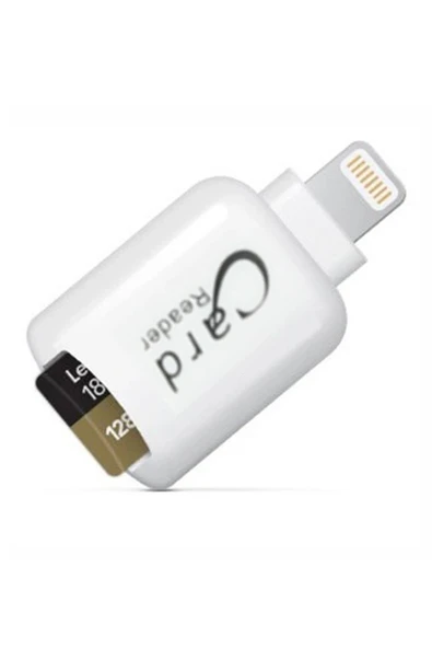 APR29 iPhone Kart Okuyucu - Beyaz-(5796) ürün görseli 1