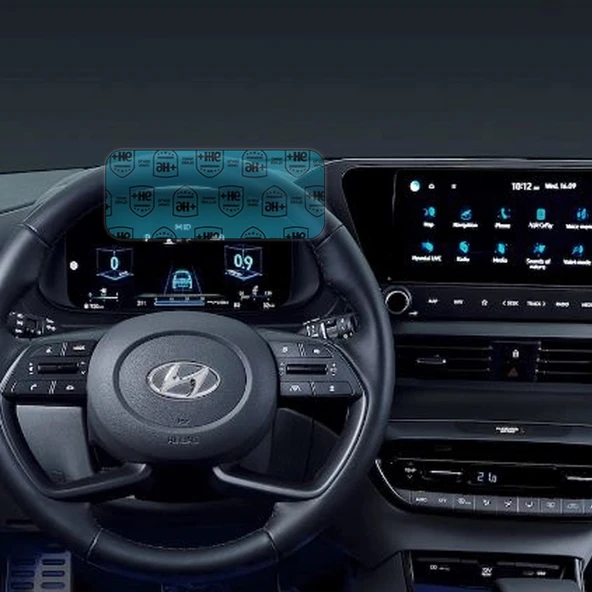 Hyundai i20 Gösterge Paneli Uyumlu Nano Cam Ekran Koruyucu - Resim 3