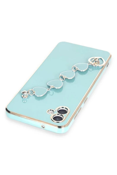 Samsung Galaxy A04E Kılıf Esila Silikon - Su Yeşili-(5796) - Resim 3