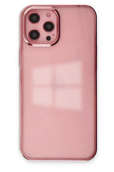 iPhone 12 Pro Max Kılıf Element Silikon - Pembe-(5796) ürün görseli 1