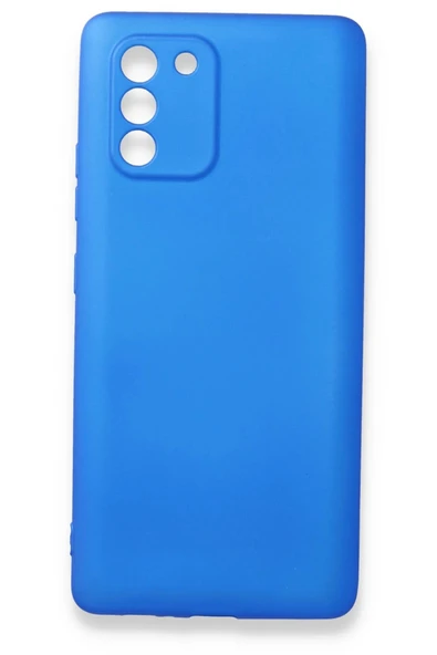 Samsung Galaxy A91 / S10 Lite Kılıf First Silikon - Mavi-(5796) ürün görseli 1