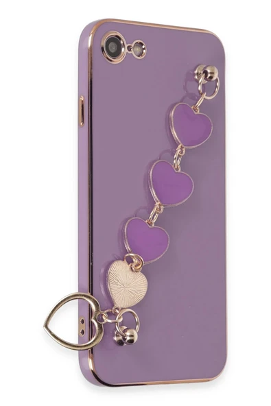 iPhone 7 Kılıf Esila Silikon - Mor-(5796) ürün görseli 1