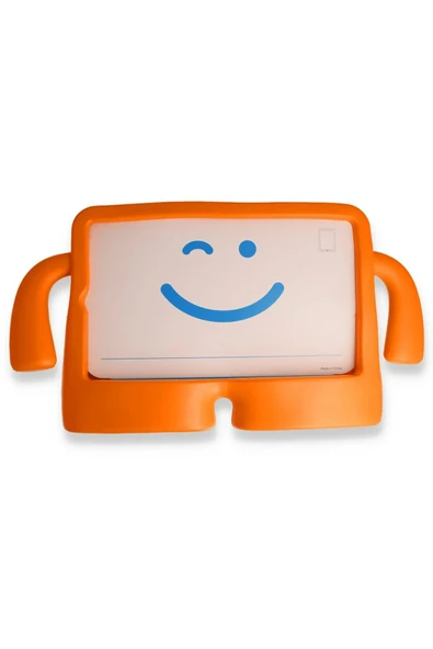 iPad 10.2 (7.nesil) Kılıf Karakter Tablet Silikon - Turuncu-(5796) ürün görseli 1