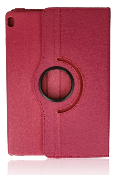 Lenovo M10 X505F Kılıf 360 Tablet Deri Kılıf - Pembe-(5796) - Resim 2