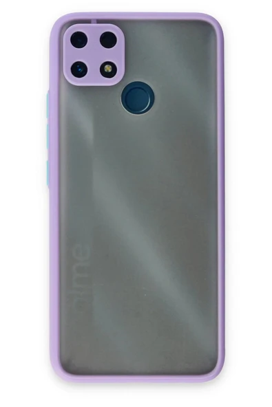 Realme C25 Kılıf Montreal Silikon Kapak - Mor-(5796) ürün görseli 1