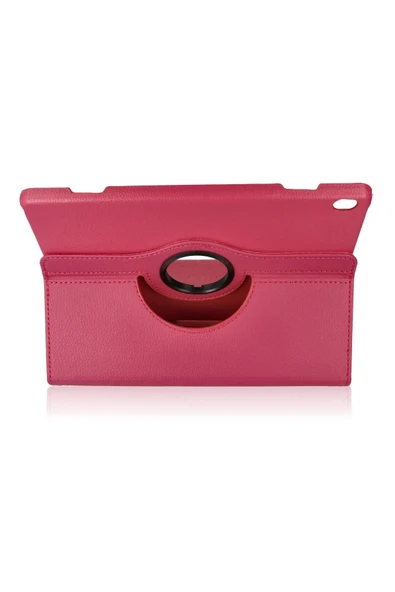 Lenovo M10 X505F Kılıf 360 Tablet Deri Kılıf - Pembe-(5796) ürün görseli 1