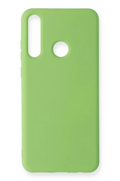 Huawei Y6P Kılıf Nano içi Kadife Silikon - Yeşil-(5796) ürün görseli 1