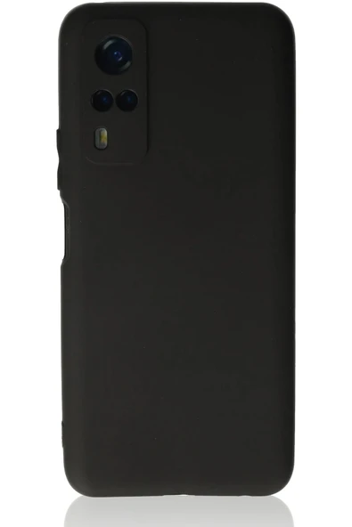 Vivo Y53S Kılıf First Silikon - Siyah-(5796) ürün görseli 1