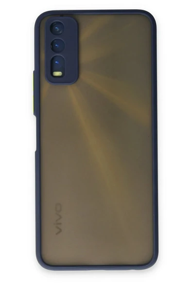 Vivo Y11S Kılıf Montreal Silikon Kapak - Lacivert-(5796) ürün görseli 1