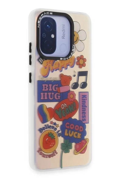 Xiaomi Redmi 12C Kılıf Estoril Desenli Kapak - Estoril - 15-(5796) - Resim 2