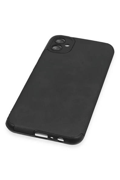 Samsung Galaxy A04E Kılıf Loop Deri Silikon - Siyah-(5796) - Resim 4