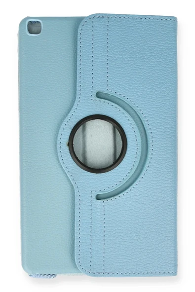 Samsung Galaxy T290 Tab A 8 Kılıf 360 Tablet Deri Kılıf - Turkuaz-(5796) - Resim 2