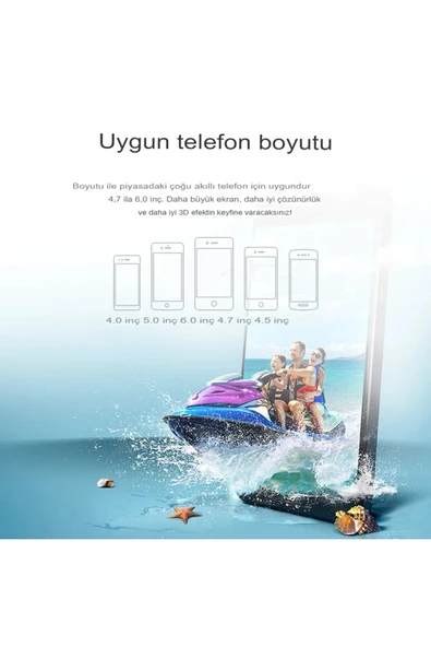 Shinecon SC-G04E 3D Sanal Gerçeklik Gözlüğü - Siyah-(5796) - Resim 5