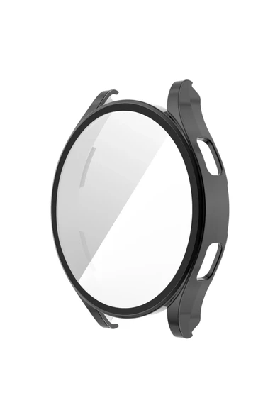 Watch 5 44mm Wall Camlı Kasa Ekran Koruyucu - Siyah-(5796) ürün görseli 1