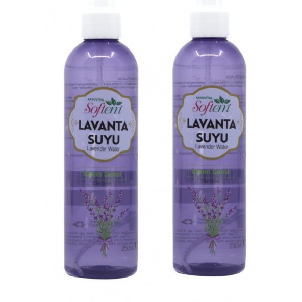 softem  Lavender Water 250 ml  x 2 pieces