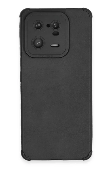 Xiaomi Mi 13 Pro Kılıf Loop Deri Silikon - Siyah-(5796) ürün görseli 1