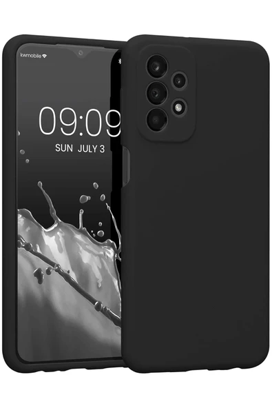 Samsung Galaxy A13 4G Kılıf First Silikon - Siyah-(5796) ürün görseli 1