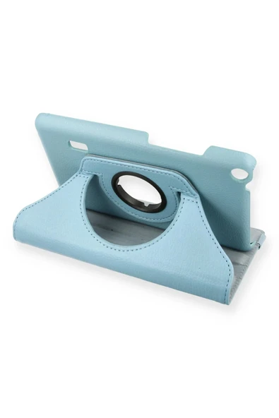 Huawei MediaPad T3 7 Kılıf 360 Tablet Deri Kılıf - Turkuaz-(5796) ürün görseli 1