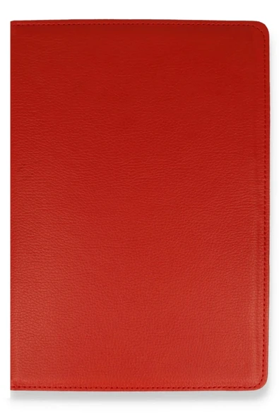 Samsung Galaxy T870 Tab S7 11 Kılıf 360 Tablet Deri Kılıf - Kırmızı-(5796) - Resim 3