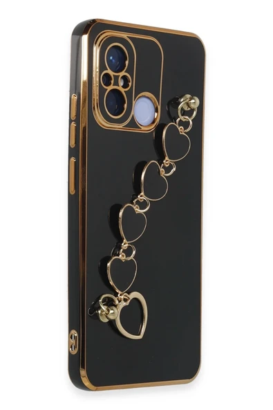 Xiaomi Redmi 12C Kılıf Esila Silikon - Siyah-(5796) - Resim 2