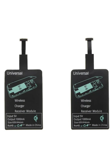 Q Pad Kablosuz Şarj - Siyah-(5796) ürün görseli 1