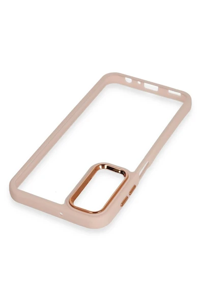 Samsung Galaxy A14 4G Kılıf Dora Kapak - Pudra-(5796) - Resim 4