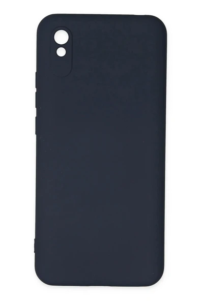 Xiaomi Redmi 9A Kılıf Nano içi Kadife Silikon - Lacivert-(5796) ürün görseli 1