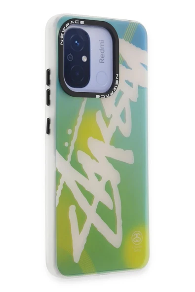 Xiaomi Redmi 12C Kılıf Estoril Desenli Kapak - Estoril - 2-(5796) - Resim 2