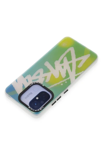 Xiaomi Redmi 12C Kılıf Estoril Desenli Kapak - Estoril - 2-(5796) - Resim 3