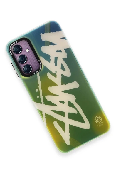 Samsung Galaxy A14 4G Kılıf Estoril Desenli Kapak - Estoril - 2-(5796) - Resim 3