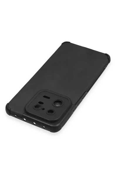 Xiaomi Mi 13 Pro Kılıf Loop Deri Silikon - Siyah-(5796) - Resim 3