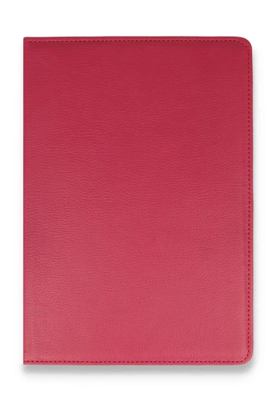 Huawei MatePad SE Kılıf 360 Tablet Deri Kılıf - Pembe-(5796) - Resim 3