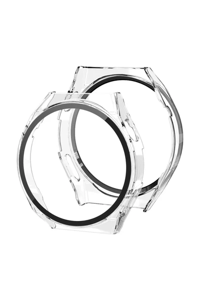 Huawei Watch GT3 Pro 46mm Dota Camlı Kasa Ekran Koruyucu - Şeffaf-(5796) ürün görseli 1