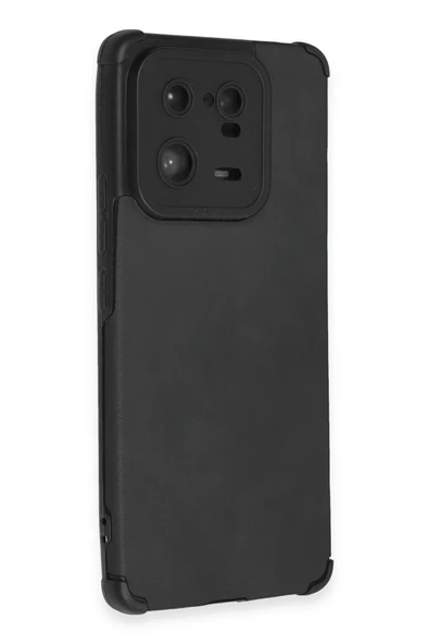 Xiaomi Mi 13 Pro Kılıf Loop Deri Silikon - Siyah-(5796) - Resim 2