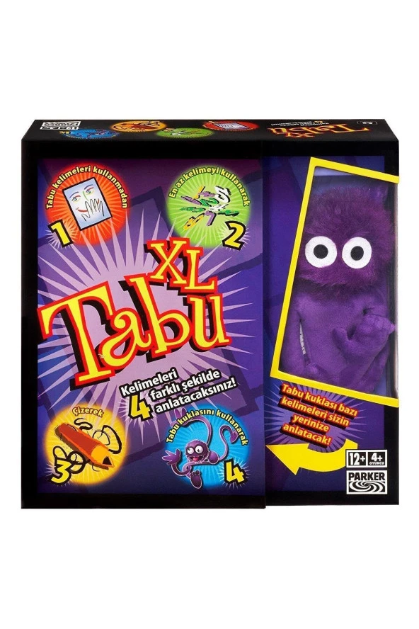 Hasbro Tabu Xl %100 Lisanslı Orijinal Ürün - Tabu Xl