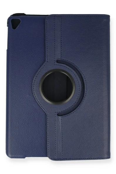 iPad 4 9.7 Kılıf 360 Tablet Deri Kılıf - Lacivert-(5796) ürün görseli 1