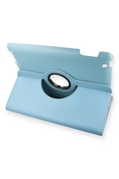 iPad 4 9.7 Kılıf 360 Tablet Deri Kılıf - Turkuaz-(5796) ürün görseli 1