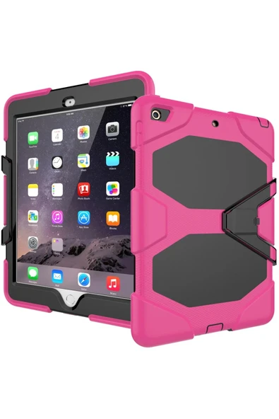 iPad 5 Air 9.7 Kılıf Griffin Tablet Kapak - Pembe-(5796) - Resim 5