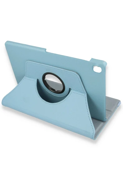 Lenovo M10 FHD Plus X606F Kılıf 360 Tablet Deri Kılıf - Turkuaz-(5796) ürün görseli 1