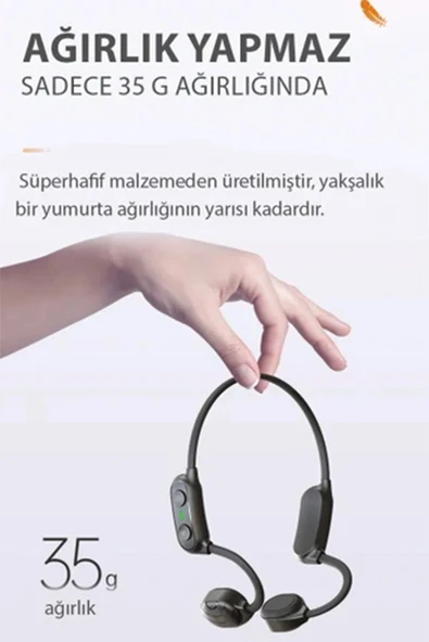 AS10 Plus Suya Dayanıklı Bluetooth Kulaklık - Siyah-(5796) - Resim 4