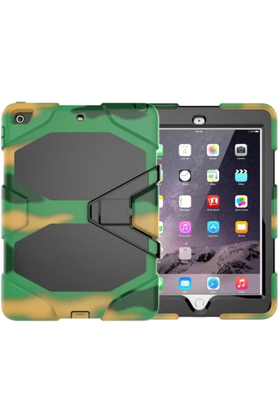 iPad 5 Air 9.7 Kılıf Griffin Tablet Kapak - Kamuflaj-(5796) ürün görseli 1