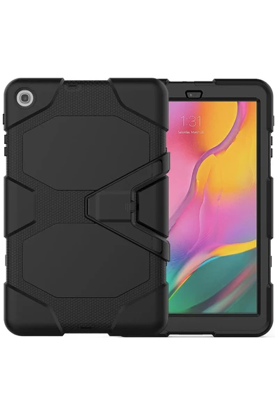 Samsung Galaxy T510 Tab A 10.1 Kılıf Griffin Tablet Kapak - Siyah-(5796) ürün görseli 1