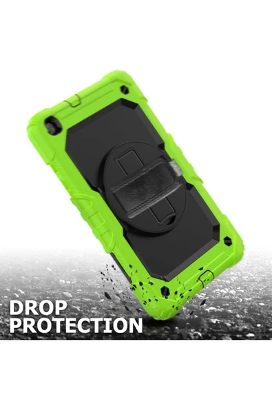 Samsung Galaxy T290 Tab A 8 Kılıf Pars Tablet Kapak - Yeşil-(5796) - Resim 2