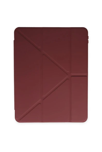 Samsung Galaxy P610 Tab S6 Lite 10.4 Kılıf Kalemlikli Mars Tablet Kılıfı - Mor-(5796) - Resim 3