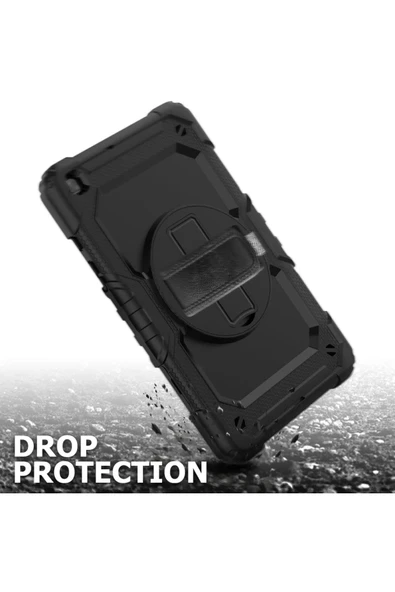 Samsung Galaxy T290 Tab A 8 Kılıf Pars Tablet Kapak - Siyah-(5796) - Resim 2