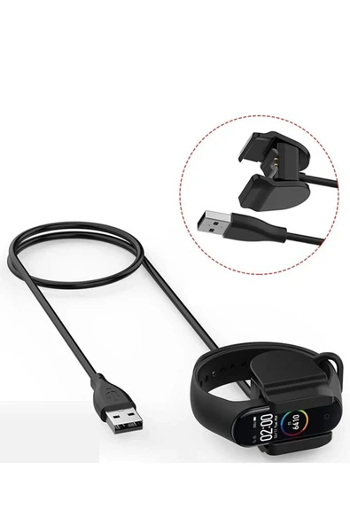 MC06 Şarj Adaptörü 100cm Xiaomi Mi Band 5/6-(5796) - Resim 3
